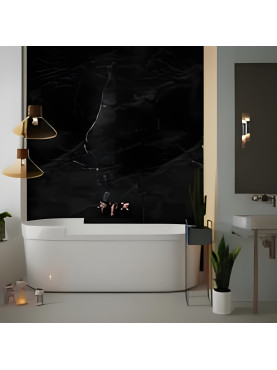 Black Marble 1 Metre Wall Panels