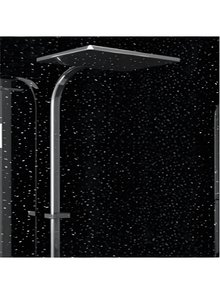 Black Rainbow 1 Metre Wall Panels
