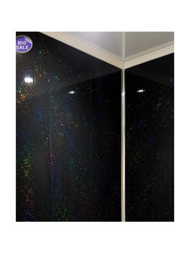 Black Rainbow 1 Metre Wall Panels