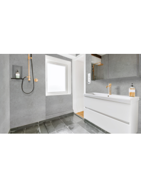 Concrete Grey 1000mm x 2400mm x 10mm  Wall Panels
