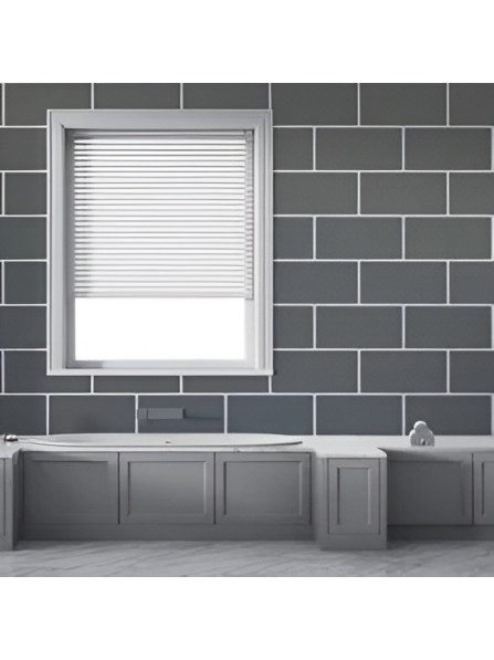 Dark Grey Metro Tile 250mm Wall Cladding 