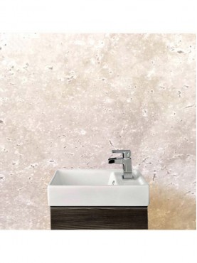 Travertine Metalic Aquamax Shower Panel