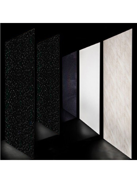 Black Rainbow Bathroom Wall Panel