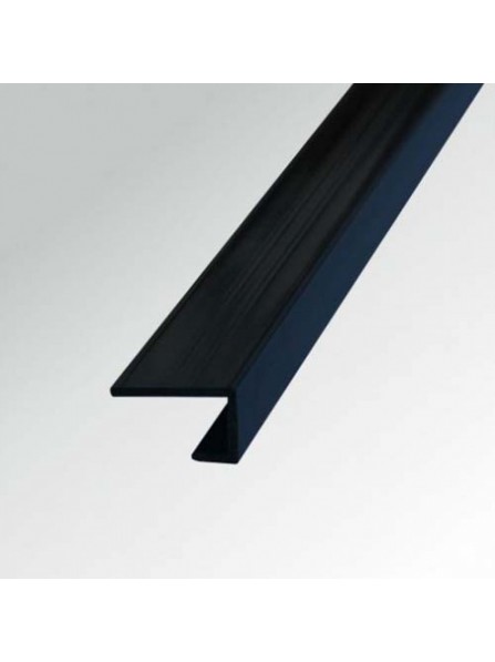 1 End Cap Black Trim, PVC Panels 10MM OR Bathroom Wall Panels Accessories Trims