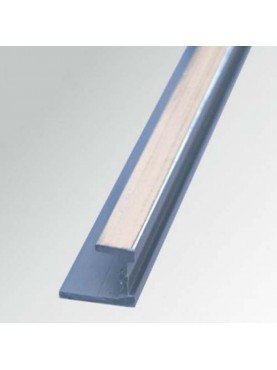 1 x Chrome Base Trim For 5/6mm Wall Panels OR  Bathroom  Wall Panels Accessories Trims