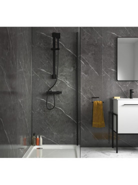 Pietra Anthracite Matt 1200mm x 2400mm x 10mm wet wall panels 