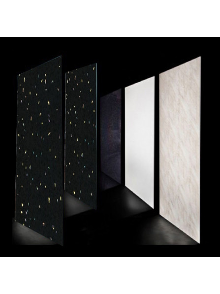 Black Sparkle Hygienic Wall Cladding
