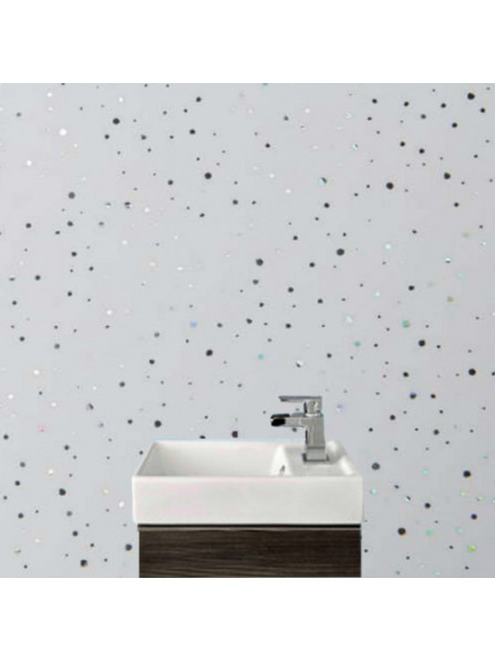 White Rainbow Sparkle Wall Panels
