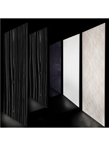 Black String Bathroom Wall Panels
