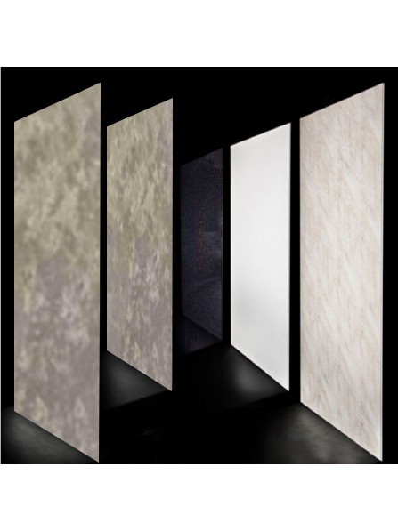 Concrete Grey Metalic Bathroom Wall Panels Concrete Grey Metalic Bathroom Wall Panels