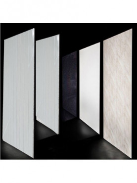 White Gloss Silver 2 Strip 250mm Wall Cladding 25 % off