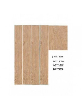 LVT Gingerbread Oak Waterproof Planks  Covers 10.8M² Area Vinyl Flooring